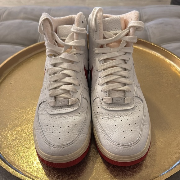 Nike Women's Air Force 1 High Sculpt Gym Red Size 8 - Picture 2 of 7